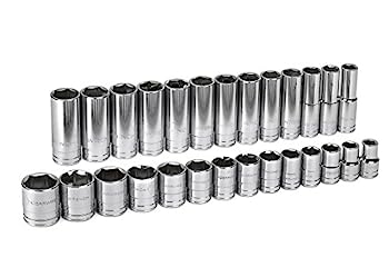 【中古】【輸入品・未使用】GearWrench 80729 1/2-Inch Drive SAE Master Socket Accessory Set, 27-Piece by GearWrench