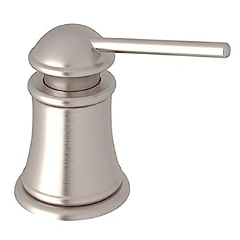 【中古】【輸入品・未使用】(Satin Nickel) - Rohl LS950C Traditional Soap / Lotion Dispenser with 7.6cm Spout,