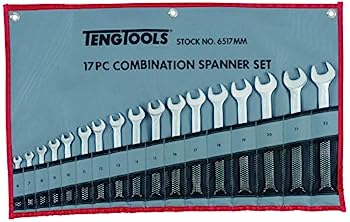 【中古】【輸入品・未使用】Teng Tools 17ピース 12ポイント メトリックコンビネーションレンチセット (6mm - 22mm) - 6517mm｜スカイマーケットプラス