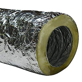 【中古】【インポート品・未当て嵌める】カル\" HVAC insulated-flex \""導管風通し導管導管、8inby 25-feet"
