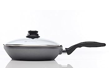 【中古】【インポート品・未当てはめる】Swiss Diamond エッジステアフライパン IH相応う 26糎 SWD6526ci