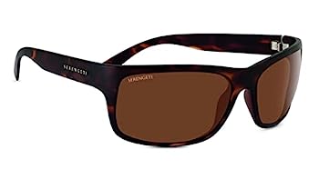 【中古】【インポート品・未当て嵌める】SERENGETI PISTOIA SUNGALSSES (SATIN DARK TORTOISE FRAME POLARIZED DRIVERS LENS)