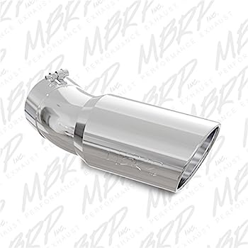 【中古】【輸入品・未使用】MBRP T5154 6インチ 角度付き ロールエンドチップ 6インチ