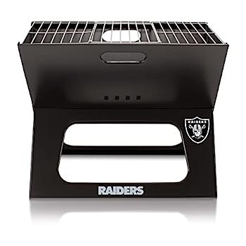 【中古】【インポート品・未当て嵌める】NFL Oakland Raiders Portable Collapsible Charcoal X-Grill