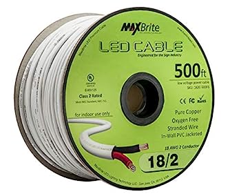 【中古】【輸入品・未使用】LEDケーブル182?C-fs 2?Conductor