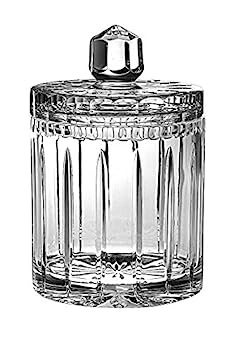 【中古】【インポート品・未当て嵌める】(20糎 H- 1010ml- 1 Lt.) - Barski Handcut Crystal Cookie Jar/Candy Box, 20糎 H, 1 Litre, 1010ml, 13糎 D Made インチ Europe
