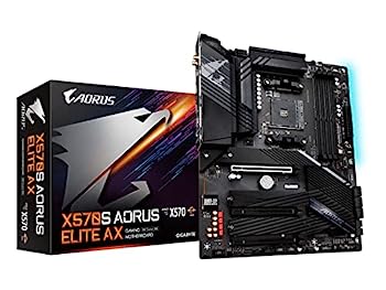 【中古】【輸入品・未使用】GIGABYTE X570S AORUS ELITE AX Rev.1.1 マザーボード ATX [AMD X570チップセット搭載] MB5517