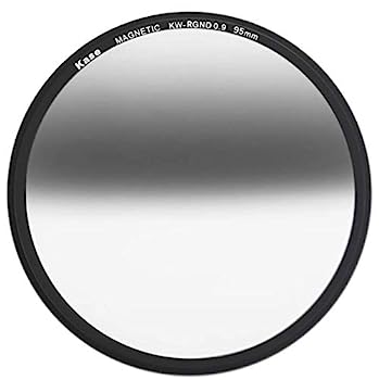 【中古】【輸入品・未使用】Kase Wolverine 95mm リバースグラッド ND0.9 磁気 耐衝撃 強化光学ガラス サンセットフィルター アダプター95 ND 0.9 3ストップ