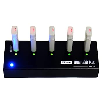 【中古】【インポート品・未当て嵌める】EZ DUPE [アップデート変わり種] 1~4 Mini USB Plus MK II デュプリケーター - スタンドアロン携帯型USB閃光電球媒体 総締め運転