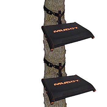 【中古】【輸入品・未使用】Muddy MUD-MTS500 ウルトラハンティング 耐荷重300ポンド シングルシート ツリーシート クライミングツリースタンド ラチェットストラップ付き