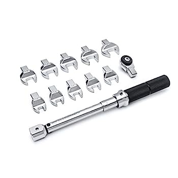 【中古】【輸入品・未使用】GEARWRENCH 12個 1/4インチ ドライブメトリック オープンエンド 交換可能なトルクレンチセット - 89451｜スカイマーケットプラス