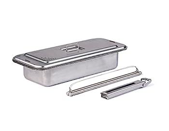 【中古】【輸入品・未使用】ウルフアンドグリズリー(Wolf & Grizzly) クックセット シルバー (収納時)H6.9×W13.9×D32cm|スカイマーケットプラス
