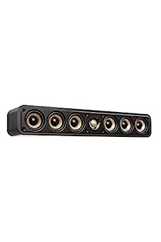 【中古】【輸入品・未使用】ポークオーディオ POLK AUDIO SIGNATURE ELITE ES35 スリムセンタースピーカー(LCR)ブラック ES35BLK