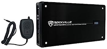 【中古】【輸入品・未使用】Rockville Krypton MF4 2400w ピーク/600w RMS 4チャンネル マリンアンプ ボートアンプ｜スカイマーケットプラス