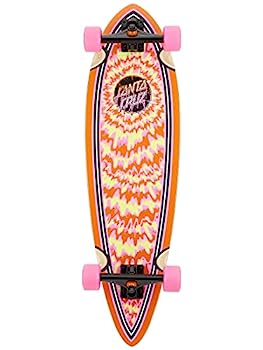 【中古】【輸入品・未使用】Santa Cruz 毒性ドットピンテール 9.2インチ x 33インチ クルーザースケートボード