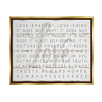 【中古】【輸入品・未使用】Stupell Industries Love Is Patient グレー 白地に厚板の外観、ジェニファー・プーによるデザイン 54,593円