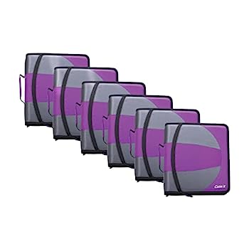 【中古】【インポート品・未当て嵌める】Case-it デュアル2はたご屋1ファスナー整理保存用具 - 1.5inD輪っか2個 - 鉛筆合切袋付き添い人 - 複数形の隠し - 600枚静電容量 - ストラップ