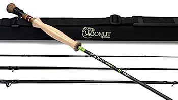 【中古】【輸入品・未使用】Moonlit フライフィッシング Umbra フライロッド ケース&ソックス付き 5wt ニンフ - 10フィート｜スカイマーケットプラス