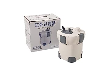 【中古】【輸入品・未使用】Jebao キャニスター外部水槽フィルター ろ過媒体付き (ACF-20 198GPH)