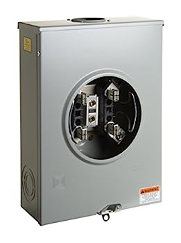 【中古】【輸入品・未使用】Square D Utrs213b Ringless Meter Socket, 200 Amp
