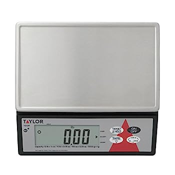【中古】【輸入品・未使用】Taylor TE10R Digital Stainless Steel Portion Control Scale