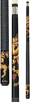 【中古】【輸入品・未使用】(620ml) - Players D-DRG Midnight Black with Golden Dragons Cue|スカイマーケットプラス