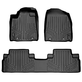 【中古】【輸入品・未使用】MAXFLOORMATフロアマット2行セットブラック2013???2015レクサスrx350?/ rx450h