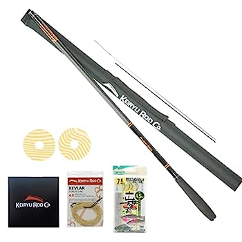 【中古】【輸入品・未使用】ケイリュー ロッド T100 ロッド 伸縮式 11フィート ケイリュー フライフィッシングロッド ユーロニンフィング ドライフライ 加重リグに最適 高性