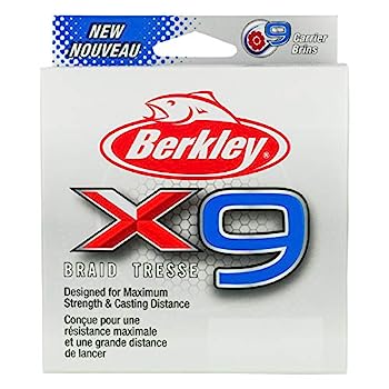 【中古】【インポート品・未当て嵌める】Berkley X9 結晶編み釣り糸 2188yd 20重量ポンド 結晶