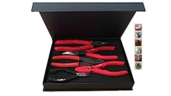 【中古】【輸入品・未使用】VAMPLIERS: ネジ抜きプライヤー 5 個ギフトセット。5 インチ ESD セーフ、6.25 インチ、7 インチ スリップジョイント、7.5 インチ ロングノーズ、8 インチ PRO ラインマン プライヤーが含まれます。日本製。VT-001-S5BGS