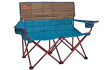 【中古】【インポート品・未当てはめる】Kelty ラブシートキャンプチェア 奥行きのある湖/フォーレンロック ? 折りたたみダブルキャンプチェア 祝い事 難民キャンプ ビーチデイズ用 ? 2019