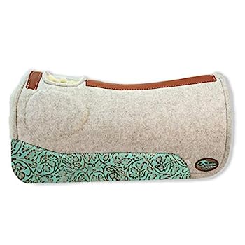 【中古】【インポート品・未当てはめる】Southwestern Equine OrthoRide Elite サドルパッド 割り増し金 タン トッパー フリースの底部 1in 31 x 30