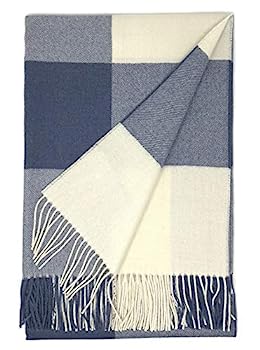 【中古】【インポート品・未当て嵌める】Alpaca Home | Cheeky Checkks アルパカスローブランケット | 100%ベビーアルパカウール| 長さ6.6フート x 幅4.25フート | 低揺りうごかす性 ホンブルグ帽
