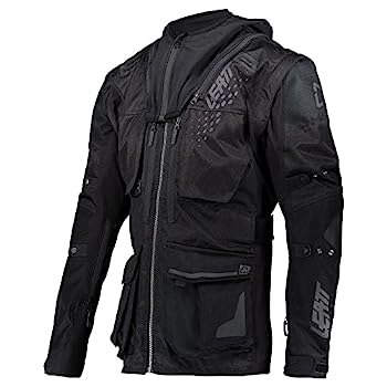 【中古】【輸入品・未使用】Leatt 2021 Moto 5.5 Enduro ジャケット (L) (ブラック)｜スカイマーケットプラス