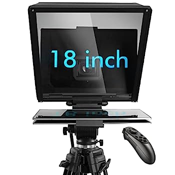 【中古】【輸入品・未使用】ILOKNZI 18インチ 広角 大型テレプロンプタープラス 15.6インチ 360&deg;ヒンジノートパソコン/タブレット用 調節可能なサポート広角カメラレンズ｜スカイマーケットプラス
