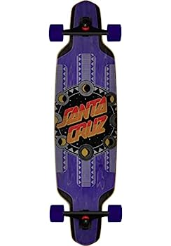 【中古】【輸入品・未使用】Santa Cruz フェーズドット 9.5インチ x 37.5インチ ドロップダウンクルーザー スケートボード