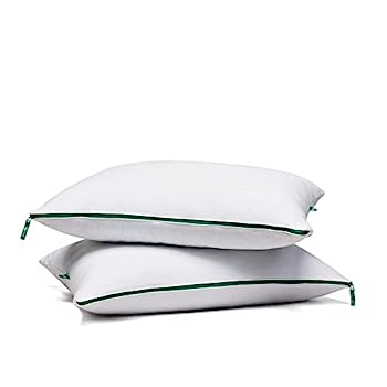 【中古】【インポート品・未当て嵌める】Marlow Bed Pillow - クーリング インフューズ 記憶装置 質問用紙 ピロー 調節する能力のあるファスナー付き添い人 (2 つの標準尺度大きさ枕書き割り)