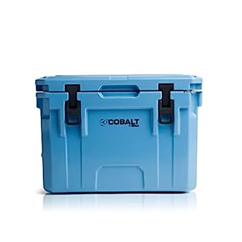 【中古】【輸入品・未使用】コバルト 25クォート ロト成形 スーパーアイスクーラー | 大きなアイスチェスト 最大3日間氷を保持 | (コバルトブルー)