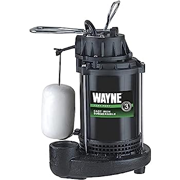 【中古】【輸入品・未使用】WAYNE CDU800 1/2 HP Submersible Cast Iron and Steel Sump Pump With Integrated Vertical Float Switch 48,852円