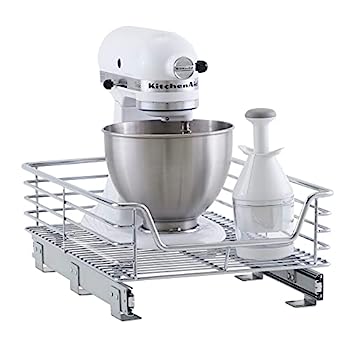【中古】【輸入品・未使用】Household Essentials C1521-1 Glidez シンク下スライディングオーガナイザー 引き出し式キャビネットシェルフ クロム 幅14.5インチ