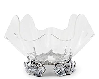 【中古】【輸入品・未使用】アーサー・裁判所象スタンド14インチアクリルボウル