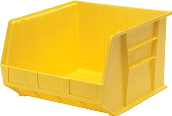 【中古】【インポート品・未当てはめる】Quantum QUS270 Plastic Storage Stacking Ultra Bin, 18-Inch by 16-Inch by 11-Inch, Yellow, Case of 3 by Quantum Storage Systems