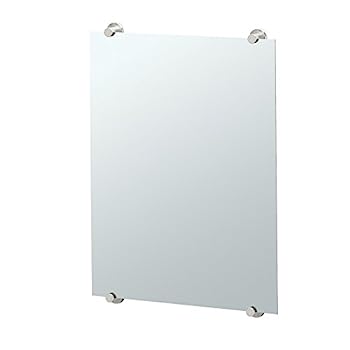 【中古】【輸入品・未使用】Gatco 1562 Latitude II 固定マウント ミニマリスト ミラー サテンニッケル 高さ30 x 幅22