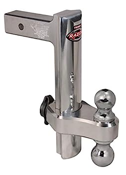 【中古】【輸入品・未使用】Trimax 12インチ プレミアム品質 アルミ製ヒッチ 調整可能 ダブルヒッチボール&T3レシーバーロック付き TRZ12AL