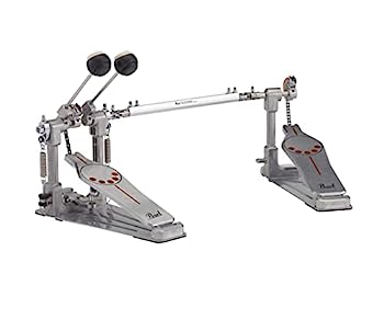 【中古】【輸入品・未使用】パール ドラムペダル(左利き用)　Powershifter Demon Style Double Pedal パワーシフター・デーモンスタイル（ツインペダルコンプリートセット）