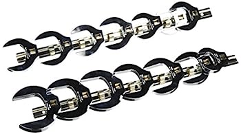 【中古】【インポート品・未当てはめる】Williams 10741 3/8 ドライブクロウフットレンチセット 1-3/16inから2in 12天下太平
