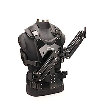【中古】【インポート品・未当て嵌める】FLYCAM Galaxy デュアル手と限りない 上半身マウント ステディカム ハンドヘルドスタビライザー用 テレビカメラ カムコーダー用 最大限度10kg/22ポ