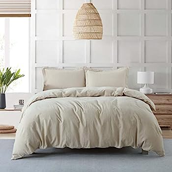 【中古】【輸入品・未使用】ロイヤルホテルのストライプベージュ600-thread-count 3個入りcalifornia-king duvet-cover 100パーセントコットン、サテン地ストライプ