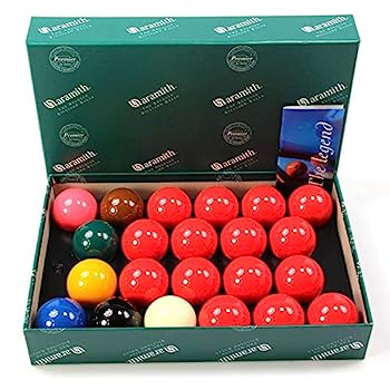【中古】【輸入品・未使用】Belgian Aramith Premier Snooker Balls 2?1?/ 4インチ???No Numbers