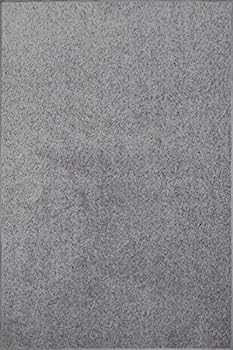 【中古】【輸入品・未使用】Ambiantペットフレンドリーソリッドカラーエリアラグ 5'x7 ' グレー Ambiant-PETS-grey-5x7-